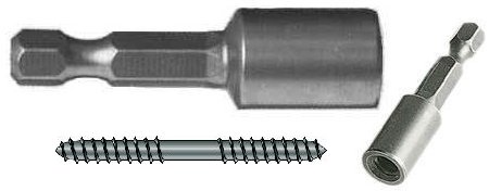 Dowel screw Driver and a screw